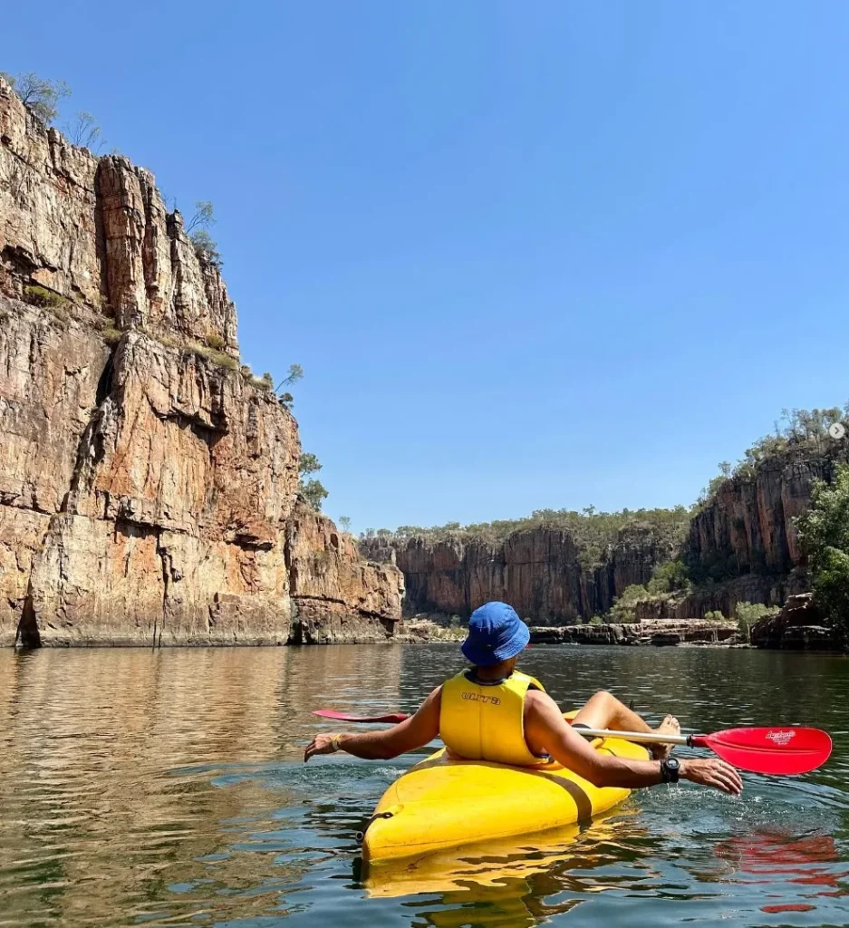 Katherine River kayaking